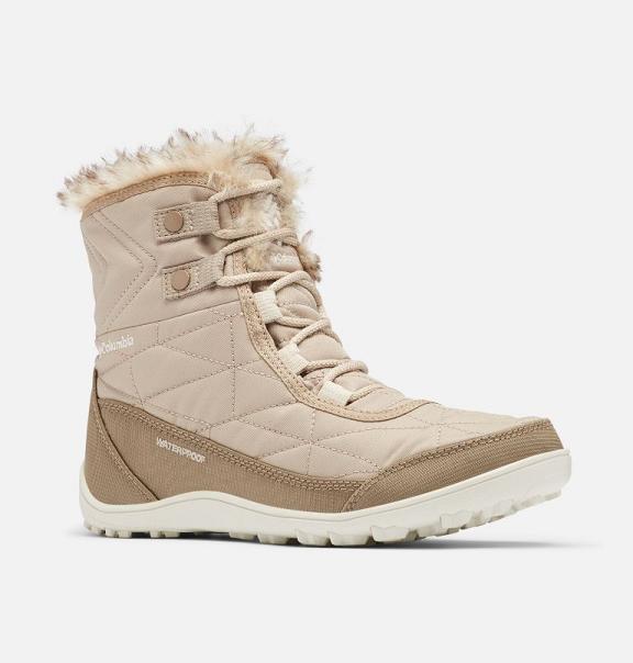 Columbia Minx Shorty III Boots Beige For Women's NZ98430 New Zealand